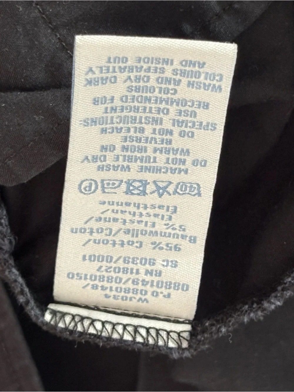 Boden Black Cargo Shorts